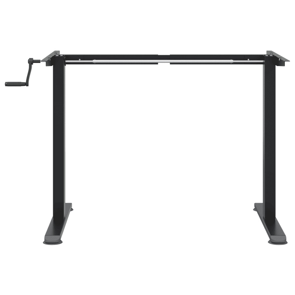 Telaio Scrivania in Piedi Nero (94-135)x60x(70-114)cm Acciaio CFW8844472