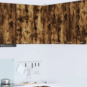 Armadio pensile Rovere Affumicato e Bianco 57 x 57 x 80 cm 884294