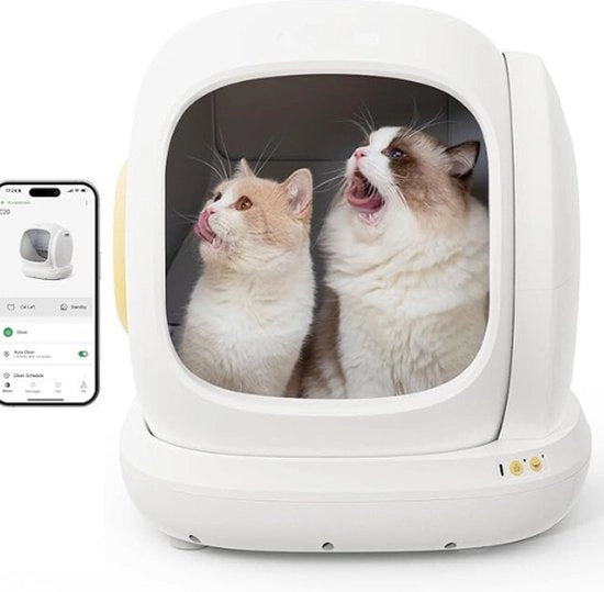 Ciotola per Gatti Auto Pulente - Ciotola per Gatti Automatica - Ciotola per Gatti Elettrica - Automatica - Ciotola per Gatti Auto Pulente