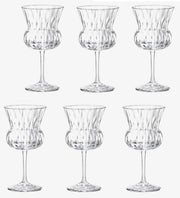Set 6 Calici in Vetro Bloom Nick & Nora 15,5 cl Bormioli Rocco