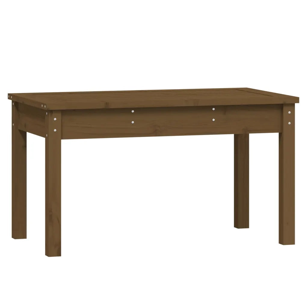 Panchina da Giardino | Panca da Giardino Ambra 80x44x45 cm Legno Massello di Pino