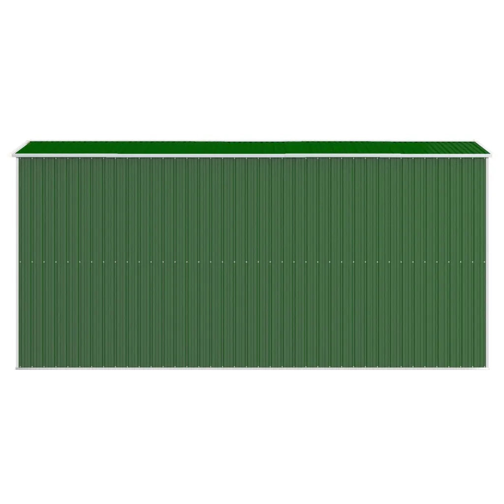 Capanno da Giardino Verde 192x440x223 cm Acciaio Zincato 3147430