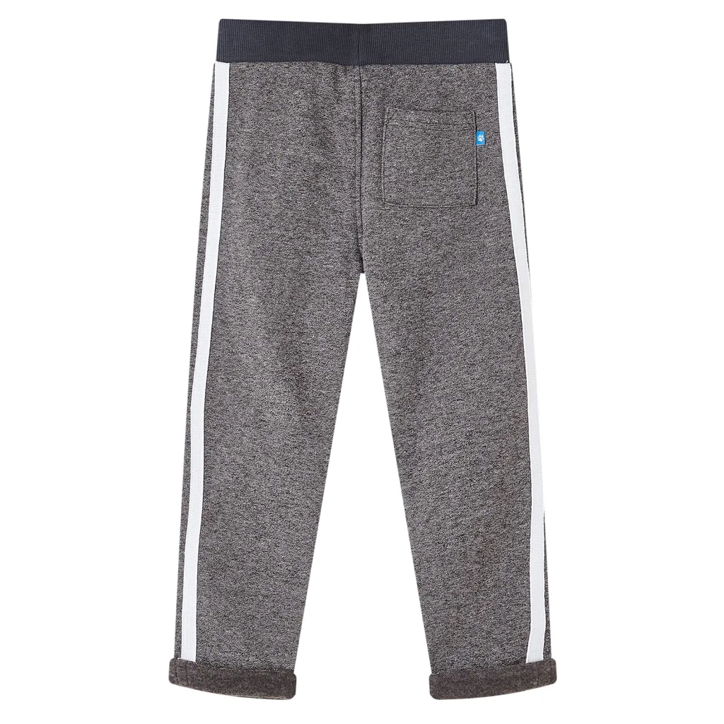 Pantaloni Tuta per Bambini Grigio Scuro M¨¦lange 104 CFW5383302