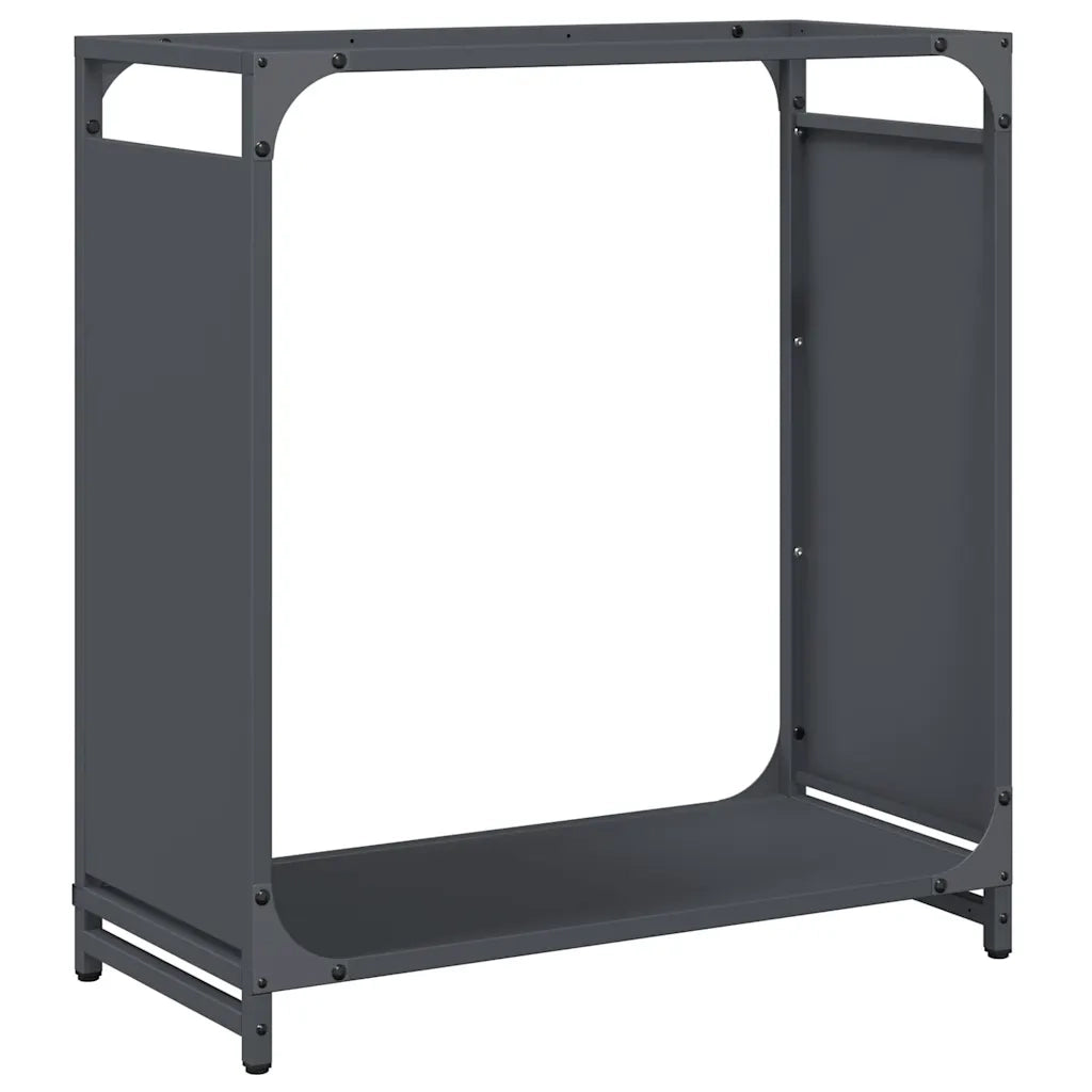 Rastrelliera per Legna da Ardere Antracite 60x28x65 cm CFW4888811