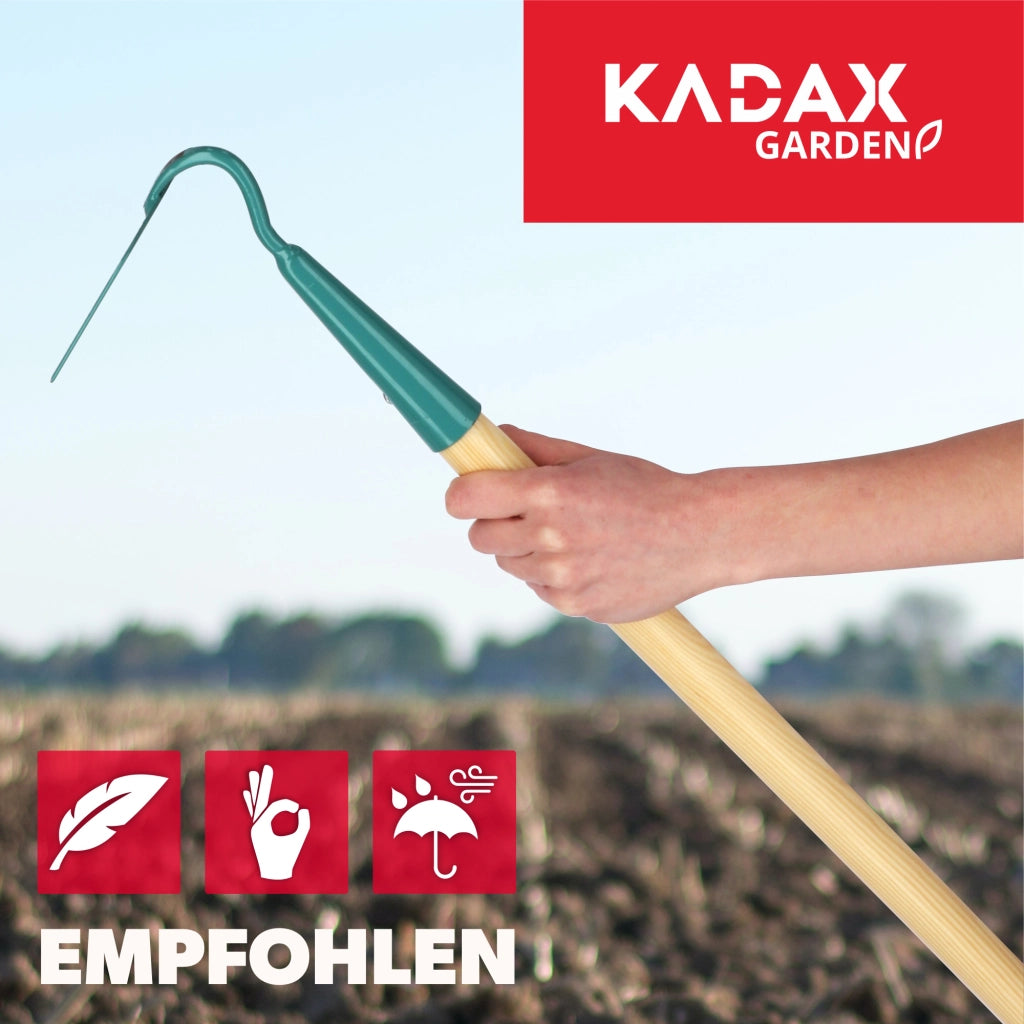 Zappa da giardino KADAX per estirpare le erbacce, 13,5 cm, da donna, 140 cm