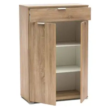 Credenza moderna 2 ante+cassetto sonoma già montato L75 H105 P38