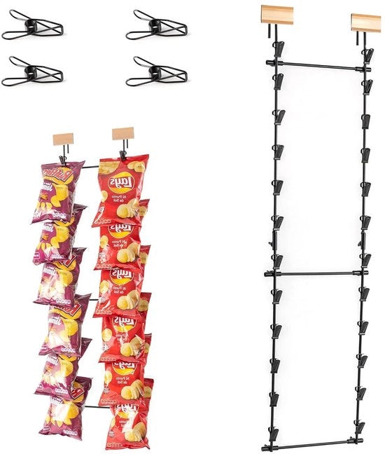 Display Standard per Parete per Snack 

Modello: Chipsrek Display Standard 

Dimensioni: 
- Larghezza: 
- Altezza: 
- Profondità: 

Materiali: 

Colore: 

Peso: 

Pacchetti inclusi: 
- 1 x Display per Parete per Snack 

Garanzia: 

Nota: