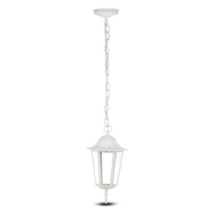 Lampada da giardino a soffitto Matt White