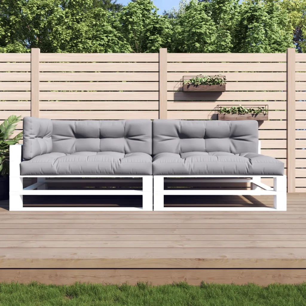 Cuscini per Pallet 5 pz | Cuscini per sedie Grigi in Tessuto
