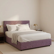 Carlisle, Letto Piazza e Mezza Sfoderabile Made in Italy, Viola Lilla