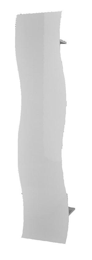 Appendiabito  40x26,6x185,2 cm Onda Bianco Lucido