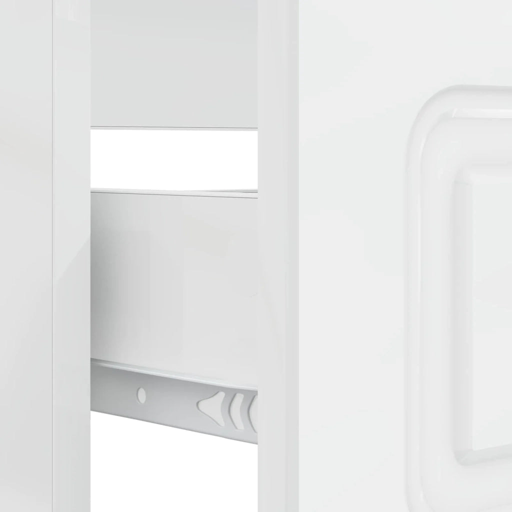 Armadio per Lavabo da Bagno UTRECHT Bianco Lucido 897679