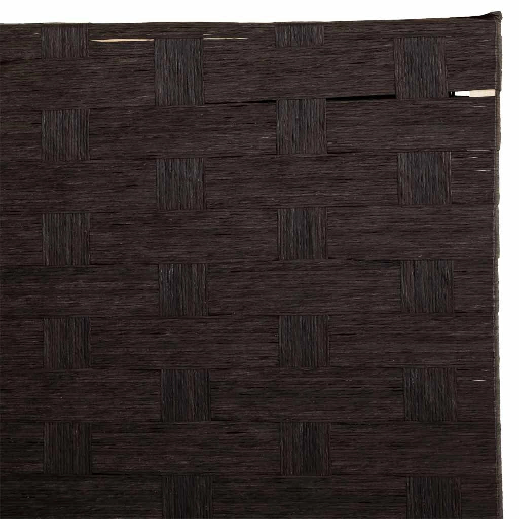 Biombo de papel trenzado 4 hojas 50(x4)x3x180h cm