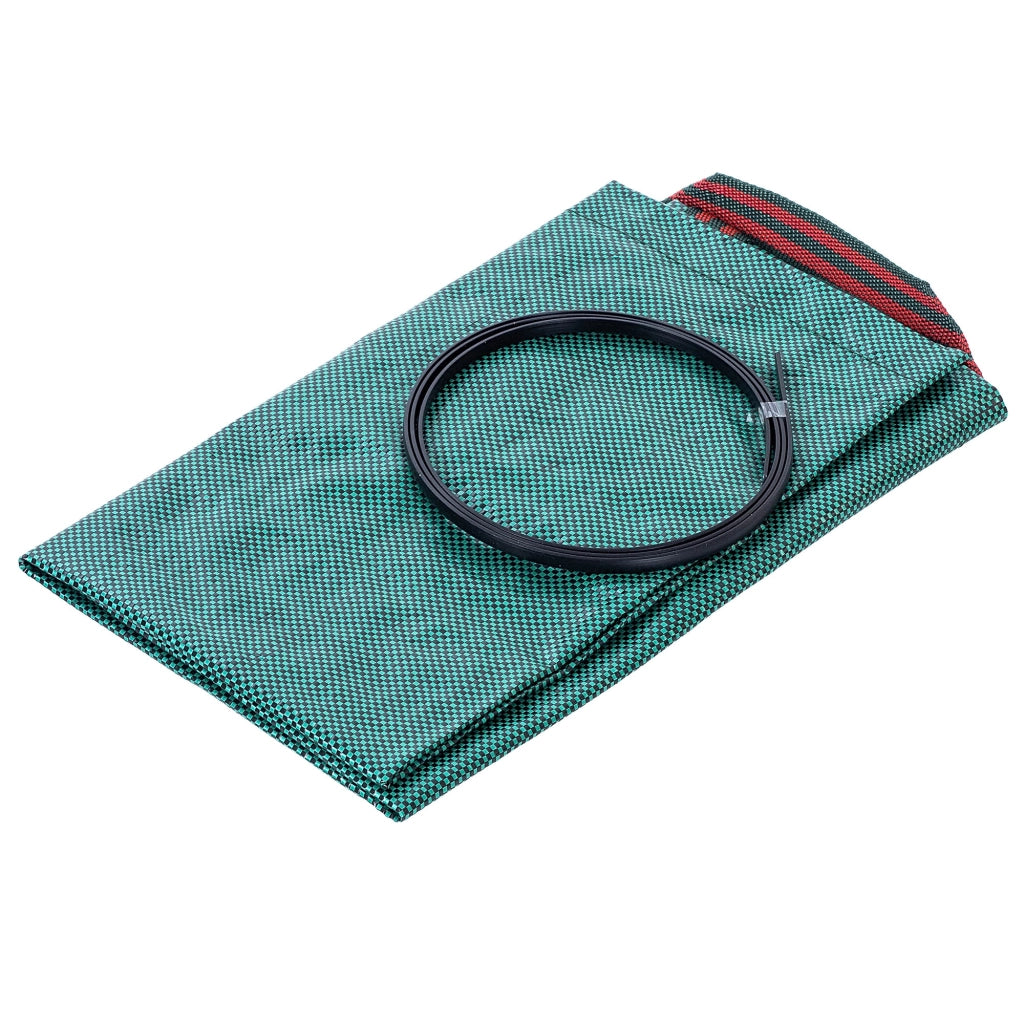 KADAX Sacchetto per foglie, rifiuti da giardino, pieghevole, resistente, con maniglie, 120 L