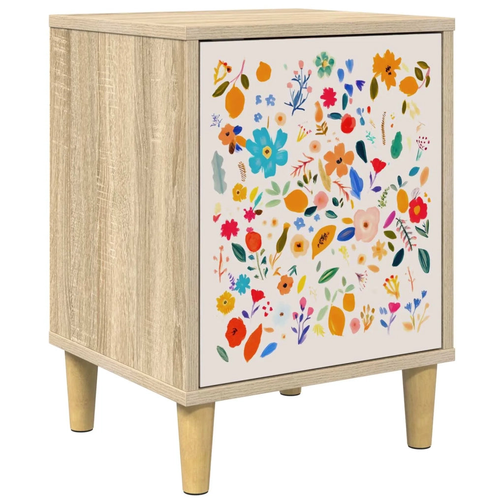 Armadio da Notte MAINZ Rovere Sonoma 36 x 33 x 50 cm 8007219