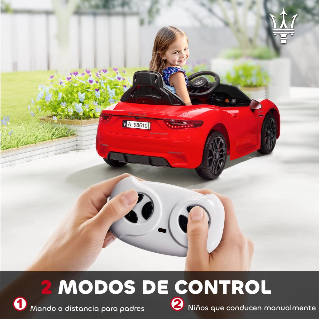 Coche El¨¦trico Maserati Gran Turismo ¨C Zephmum ¨C Rosso