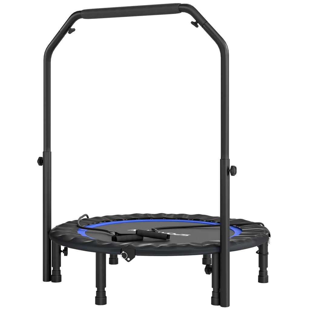 Letto Elastico Pieghevole ¨C Zephmum ¨C Acciaio Blu Nero ?102 cm