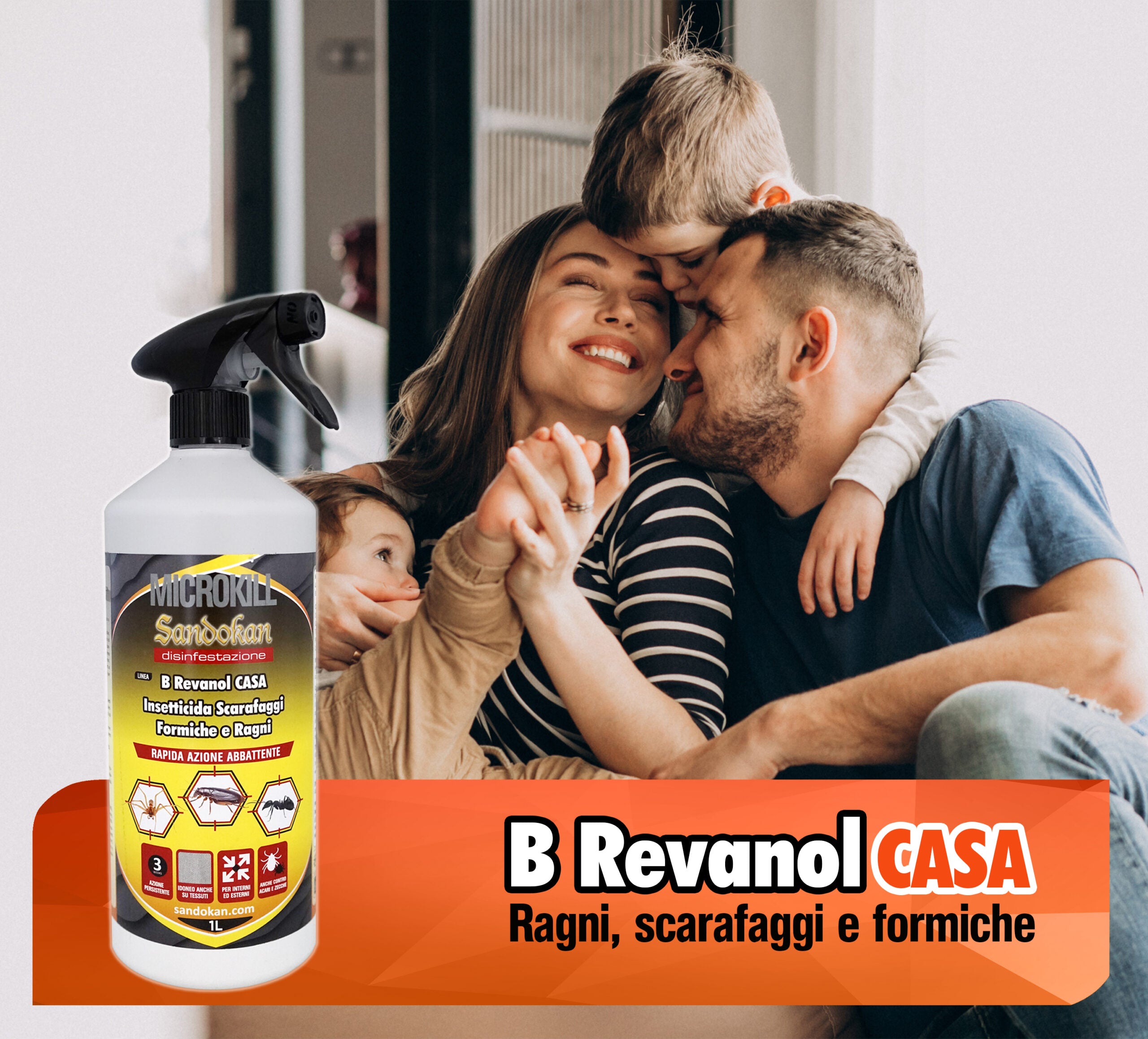 Insetticida multinsetto 1 contro tutti trigger da 1 Litro