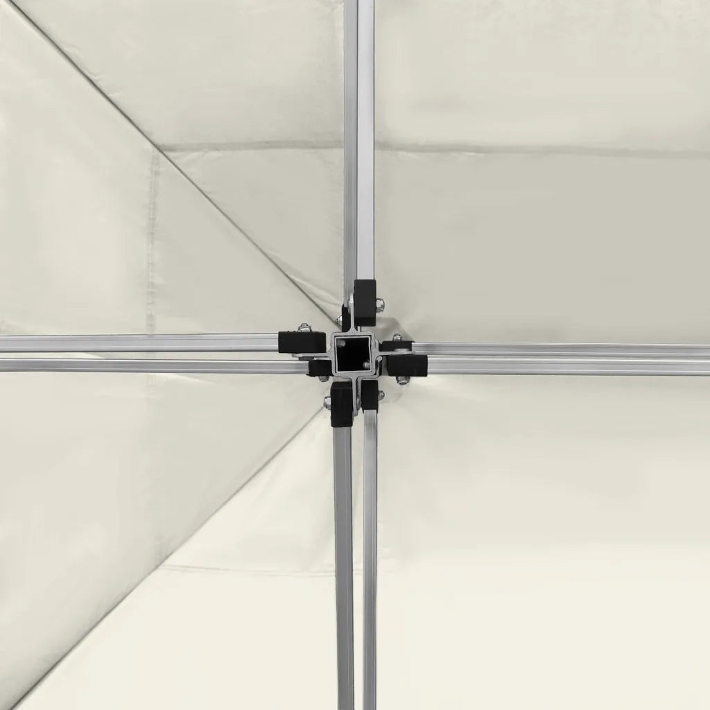 Gazebo Professionale Pieghevole in Alluminio 4,5x3 m Crema 45491