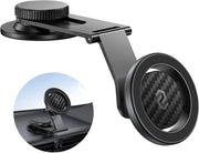 Otturatore universale per schermo di dashboard Tesla con maggiore adesione magnetica per telefono auto pieghevole braccio in alluminio super stabile per iPhone 15 Pro Max 14 13 12.