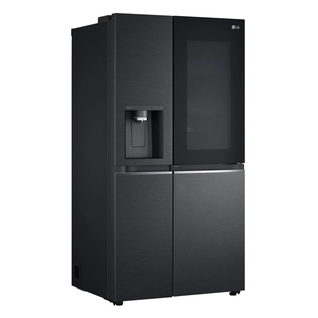 LG GSXV91MCAE InstaView Frigorifero Side by Side 635 L 179 cm Classe E 36 dB No Frost Wi-Fi Door in Door colore Nero