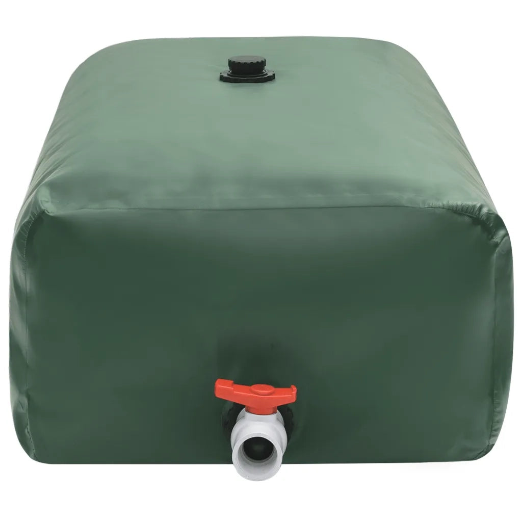 Serbatoio Acqua con Rubinetto Pieghevole 1000 L in PVC CFW9262893