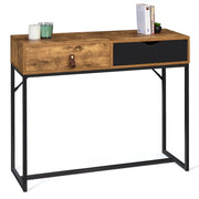 IDMarket - Consolle di design industriale a 2 cassetti CHICAGO
