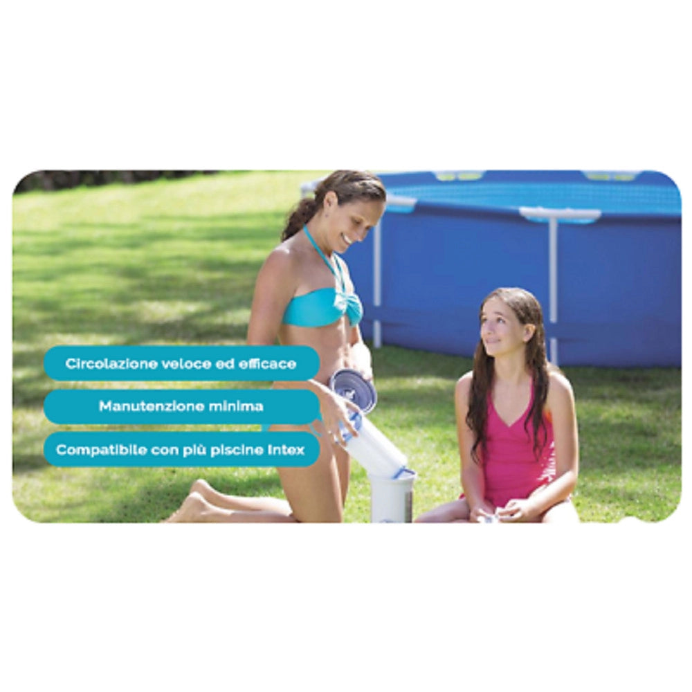 Trade Shop - Cartuccia Filtro Grande Tipo B Per Pompe 9.463l/h Ricambio Pulizia Piscina 29005 -