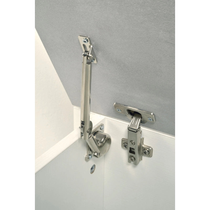 Baule contenitore con chiusura rallentata soft closing bianco con top cemento 90x45x45 cm - Terraneo