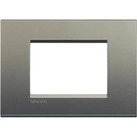 Bticino Living Light placca quadra 3 moduli