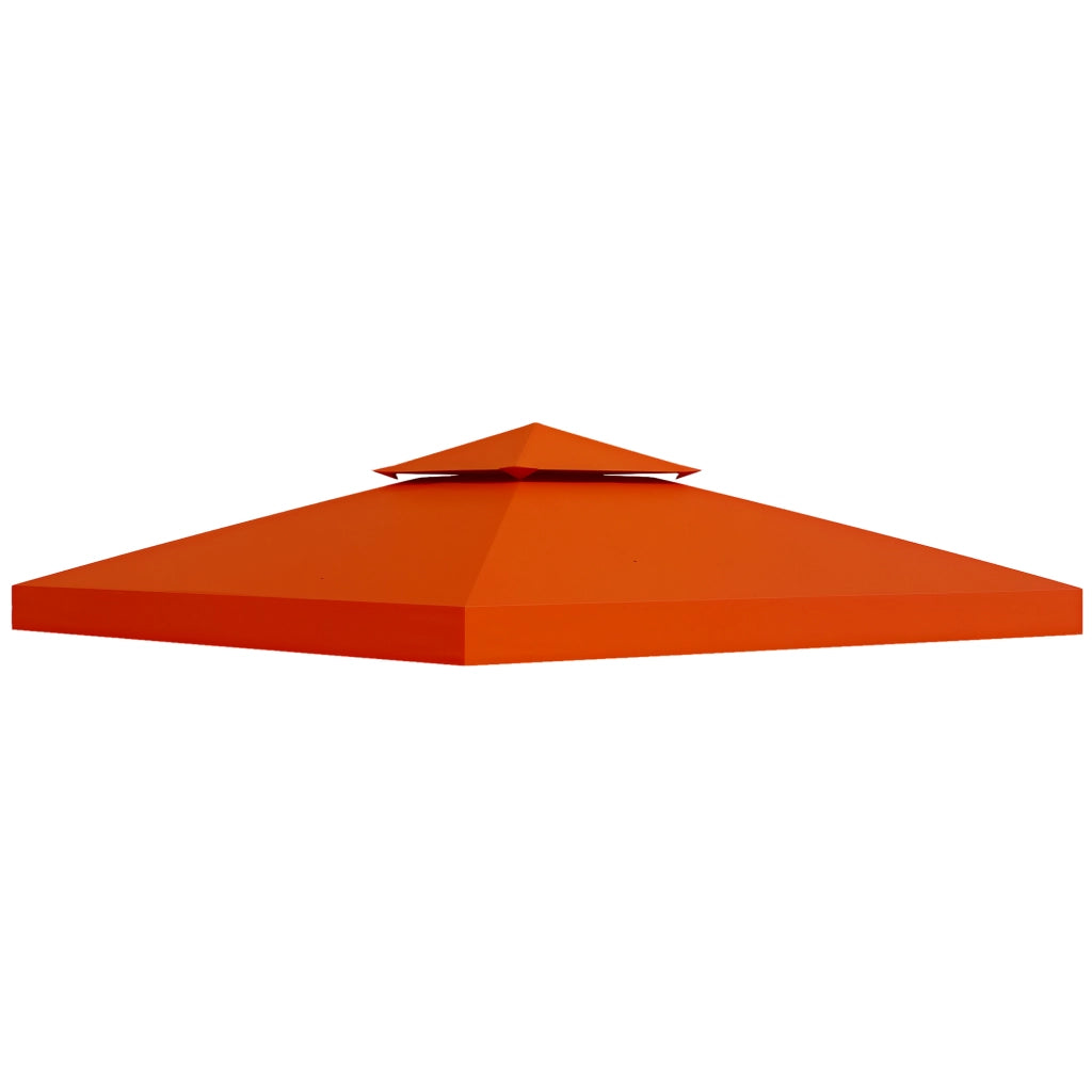 Copertura per Gazebo 3x3 m ¨C zephmum ¨C Poliestere, Rosso Ruggine