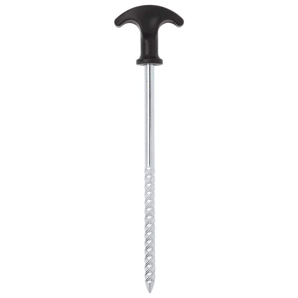 Picchetti per Tenda 12 pz 20 cm Ø7 mm in Acciaio Zincato 4009319