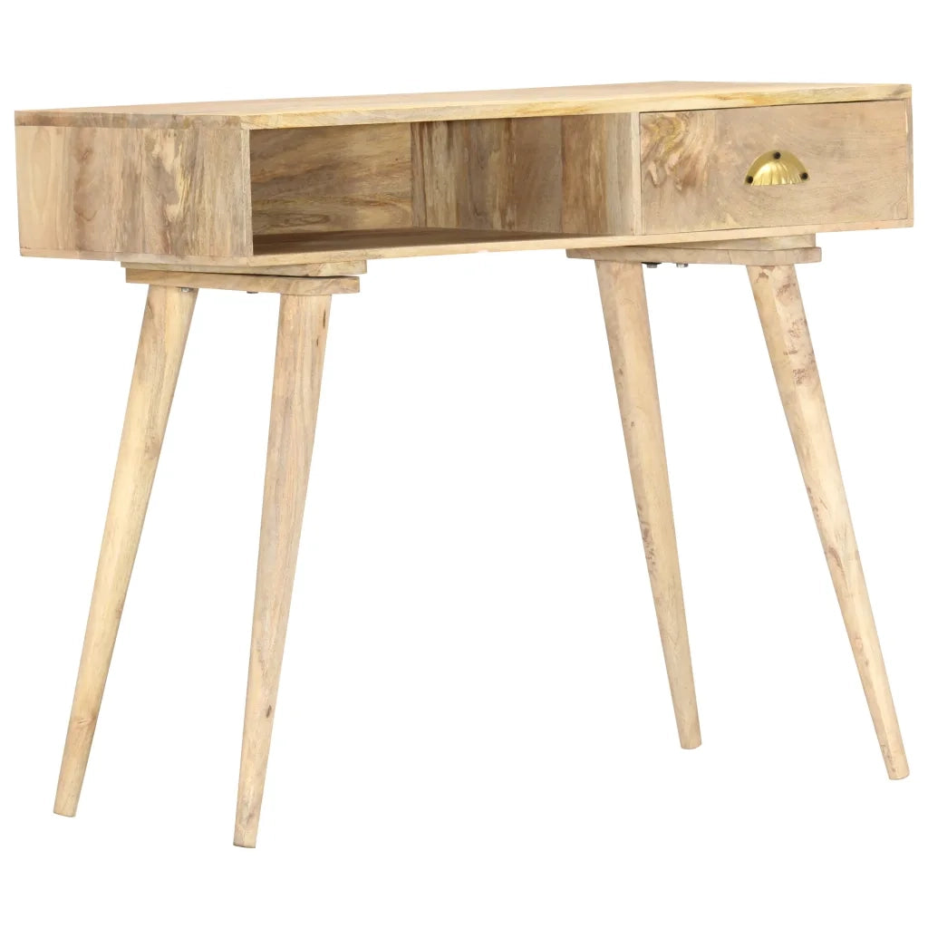 Tavolo Consolle | Tavolo d'Ingresso 90x45x75 cm in Legno Massello di Mango