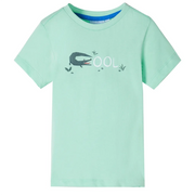 Maglietta da Bambino Maniche Corte Verde Chiaro 92cod mxl 109456