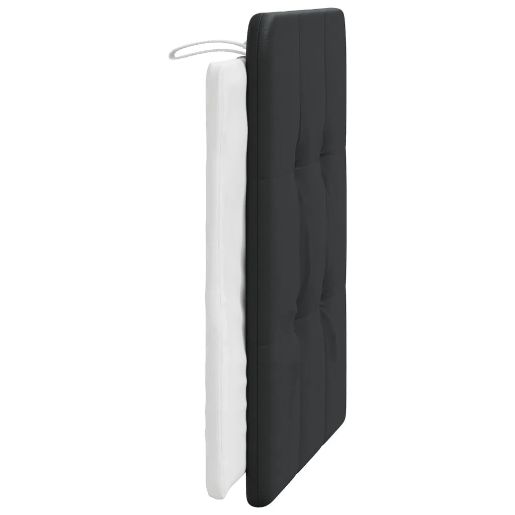 Cuscino Testiera Zadar Nero e Bianco 90 cm in Similpelle CFW9450880