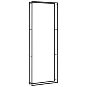 Portalegna finitura opaca 110 x 28 x 312 cm acciaio nero 02_0043747