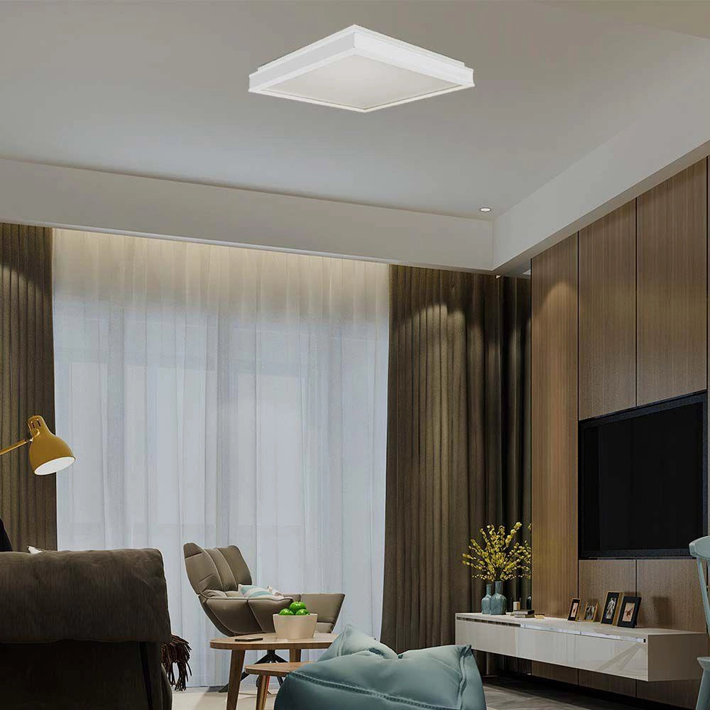 Plafoniera LED V-TAC 48W 50x50 4000K dimmerabile bianca