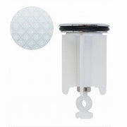 Trade Shop - Tappo Per Lavandino Bagno Lavabo Bidet Universale 40mm Con Motivo Maioliche 87277 -
