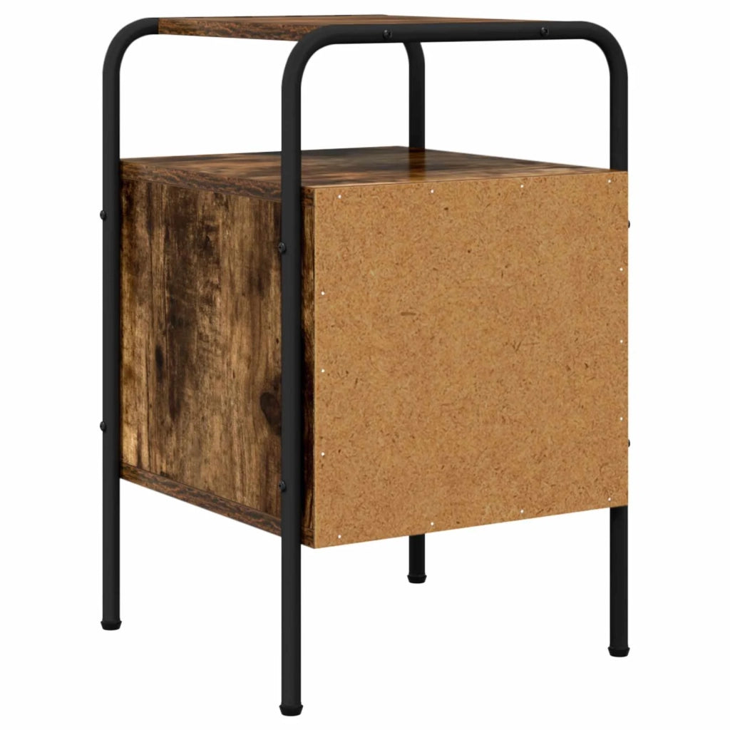 Armadio da Notte Rovere Fumo Legno ingegnerizzato 8007591