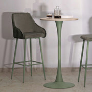Spiti, Sgabello Imbottito, 52x46x111h cm Verde
