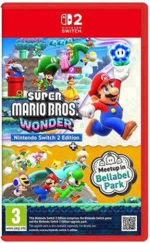 Switch 2 super mario bros wonder + tutti al parco bellabel - 10016299