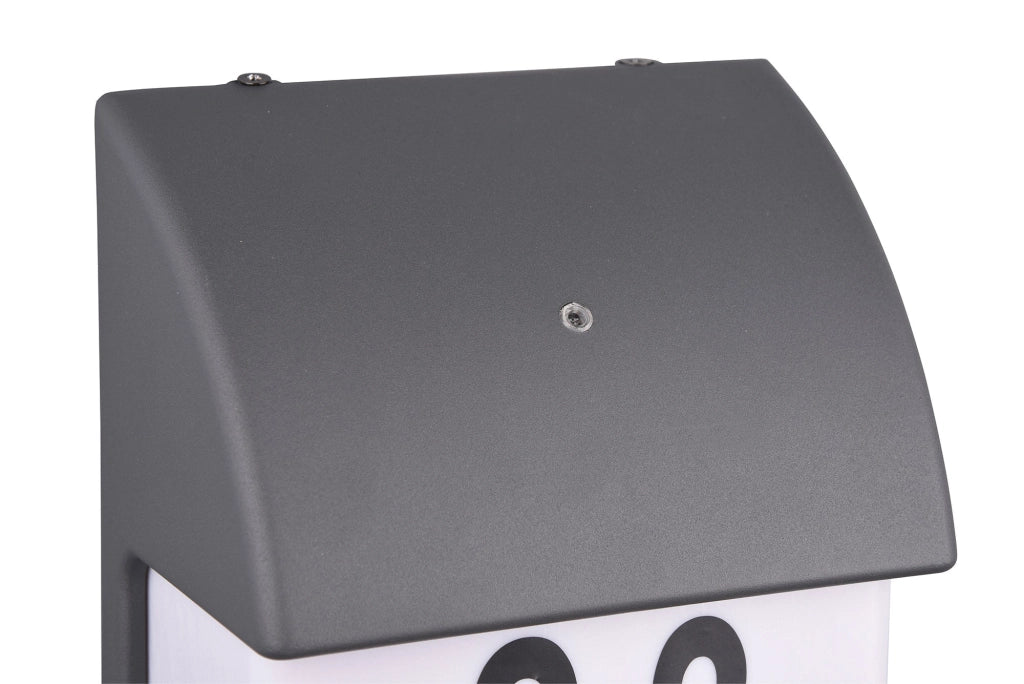 Applique da Esterno Attacco E14 in Alluminio Pressofuso Antracite