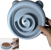 Ciotola per cani con alimentazione lenta - ciotola antiscivolo per cani e piccoli/medi animali domestici - blu