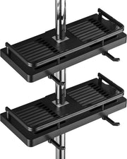 Scaffalatura per spezie, mensola angolare per bagno cucina - 12D x 27L x 5A centimetri