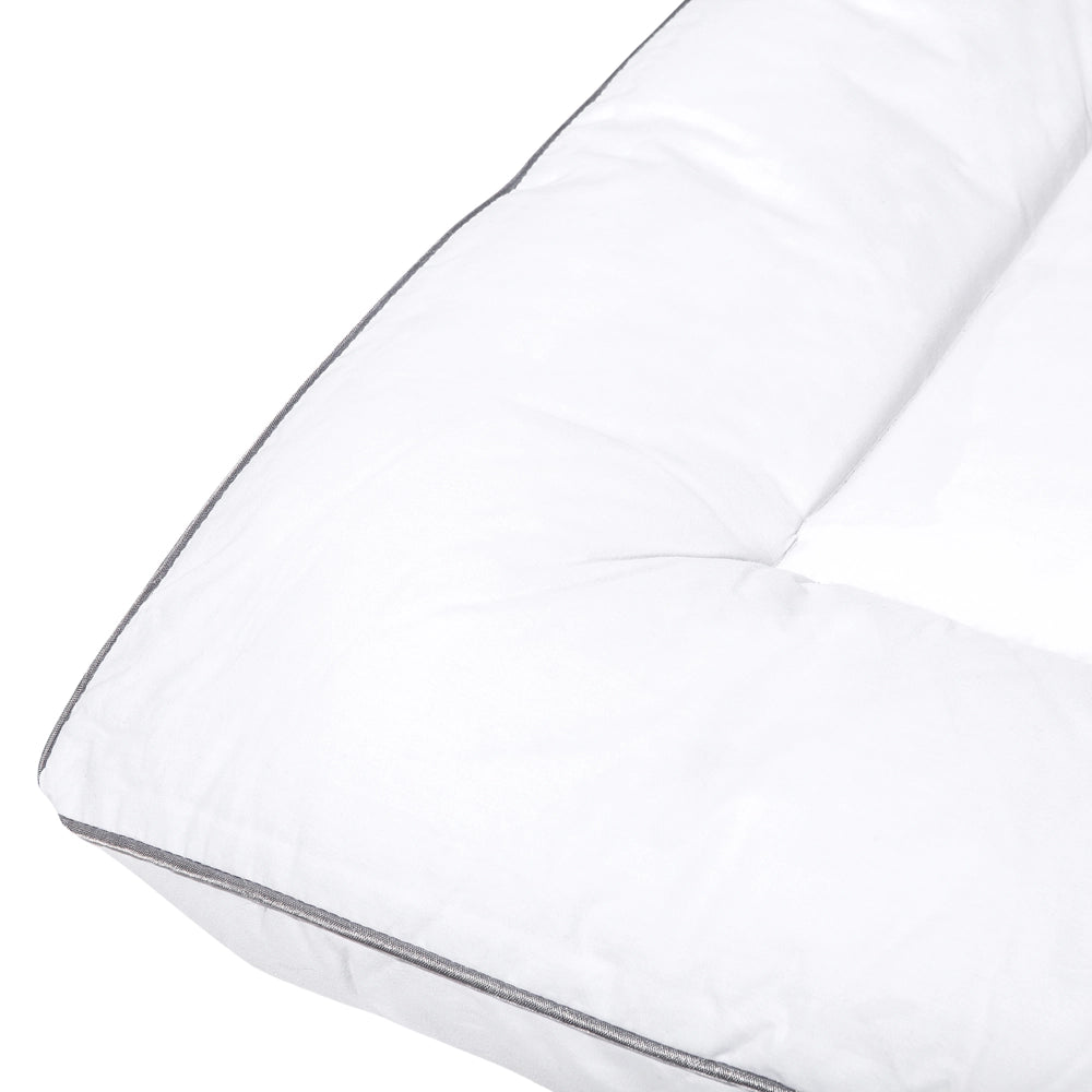 Piumino in cotone e poliestere imbottitura 135 x 200 cm per chi soffre di allergie