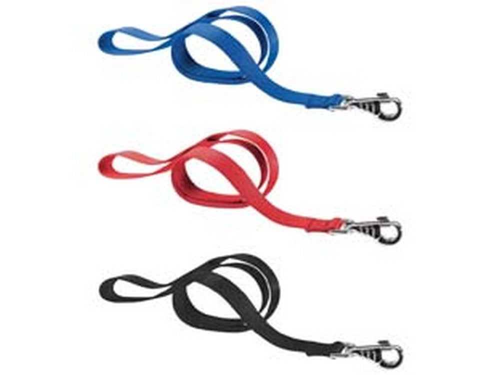 2pz guinzagli nylon club per cani - cm.2x120 colore rosso g20/120 cod:ferx.fer329361
