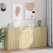 Credenza Rovere Sonoma 160x36x75 cm in Legno Multistrato 3074930