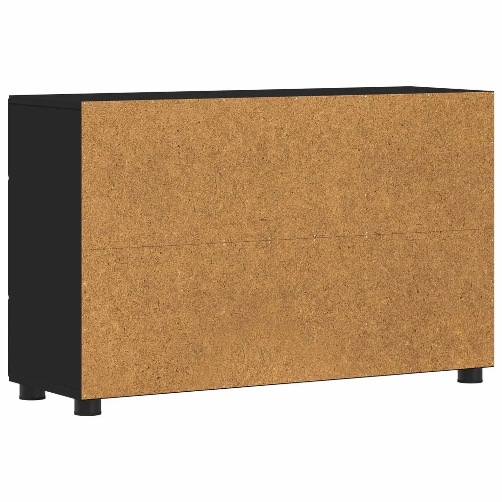 Credenza FLORIN Nero 88,5 x 30,5 x 55,5 cm Legno multistrato 880292
