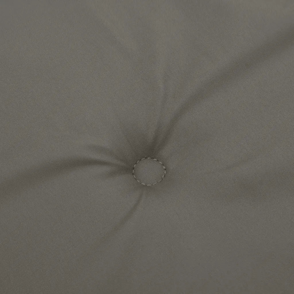 Cuscini Sedia Schiena Bassa 4 pz Grigio Mélange 100x50x4 cm 4002448