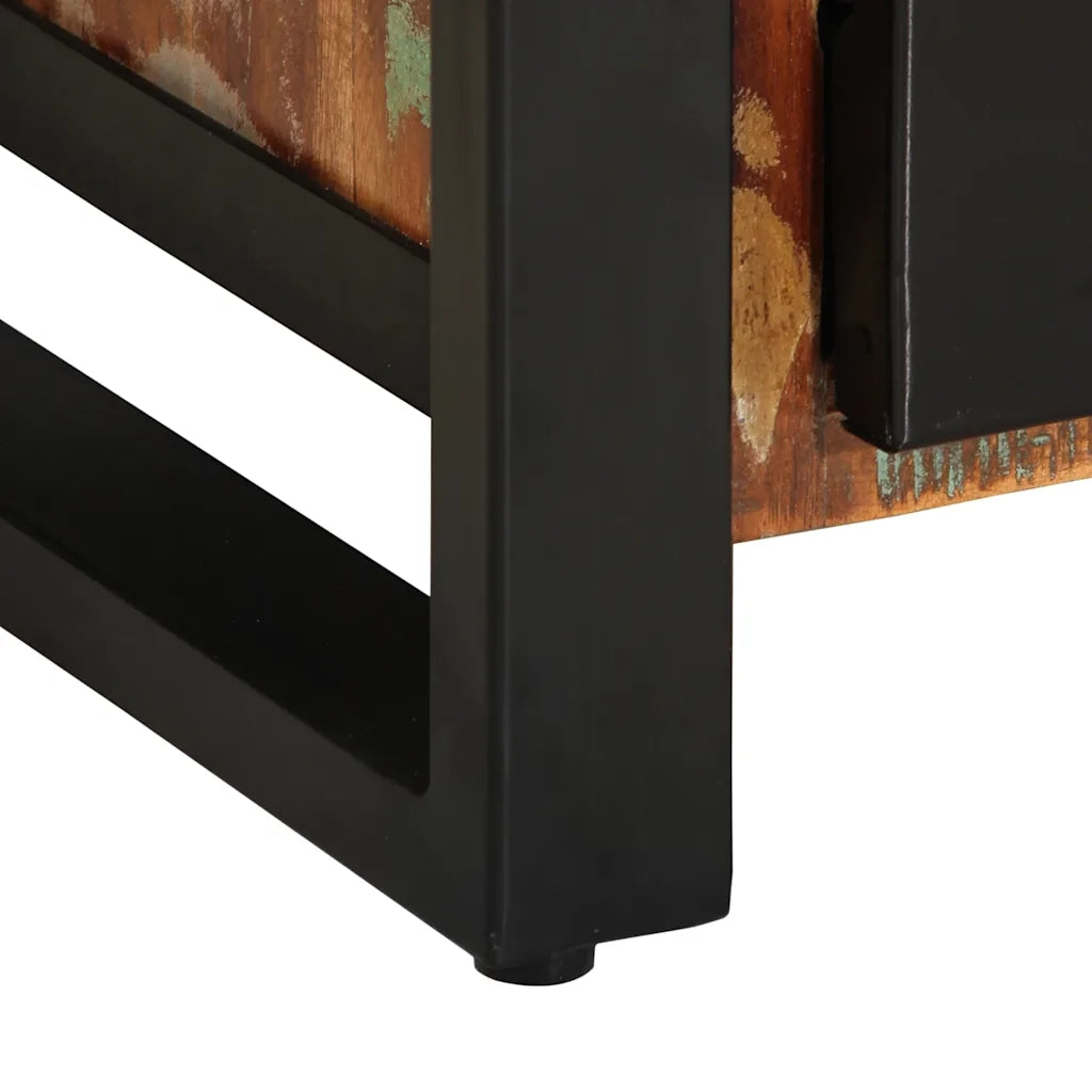 Credenza Multicolore 55x35x70 cm in Legno Massello Recupero 4013578